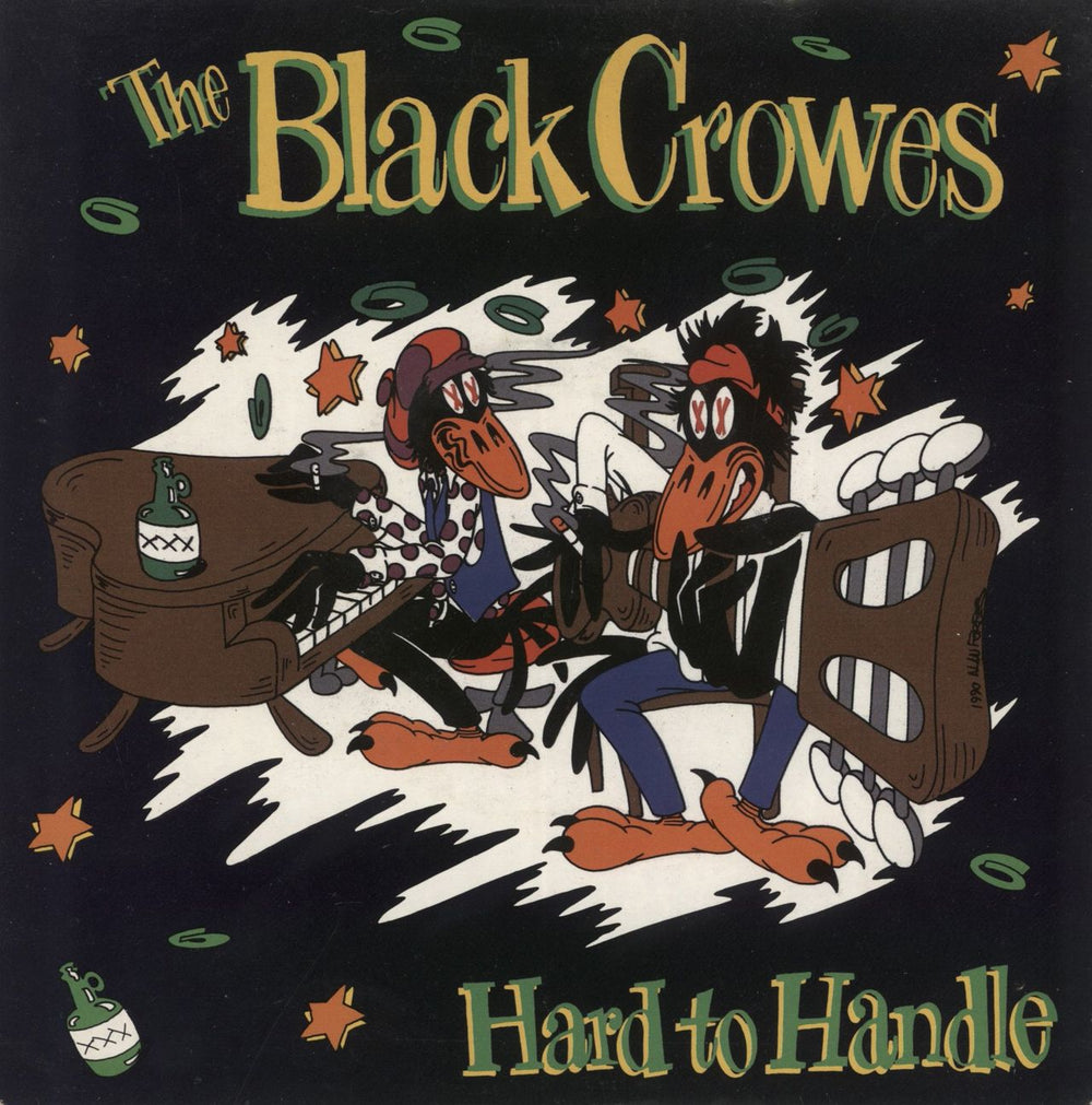 The Black Crowes Hard To Handle - 1st - EX UK 7" vinyl single (7 inch record / 45) DEFA6