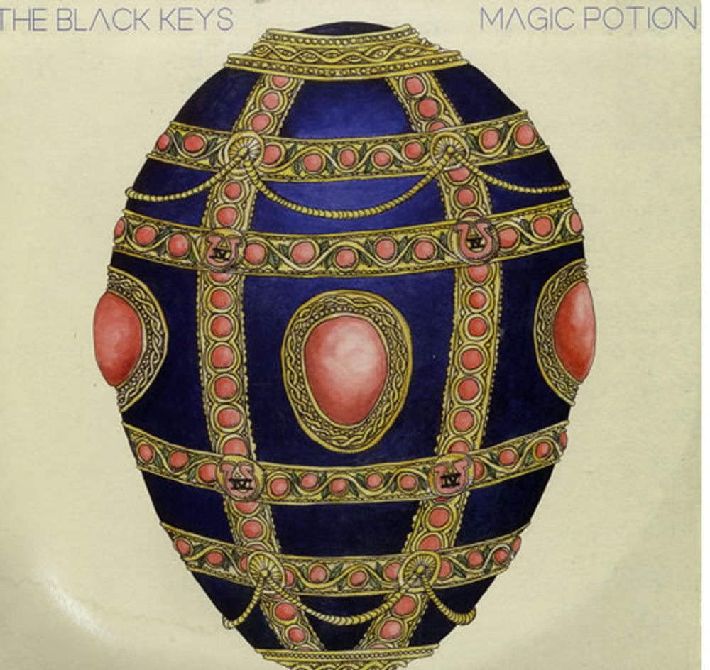 The Black Keys Magic Potion - EX UK vinyl LP album (LP record) VVR1042541