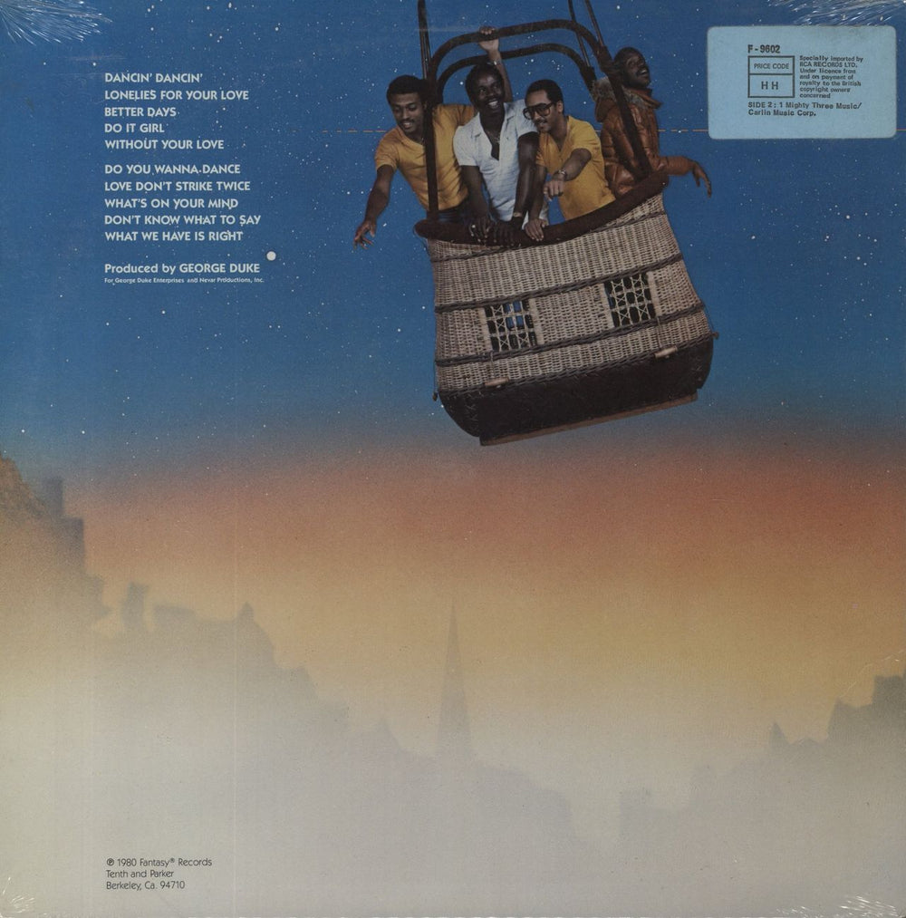 The Blackbyrds Better Days US vinyl LP album (LP record)