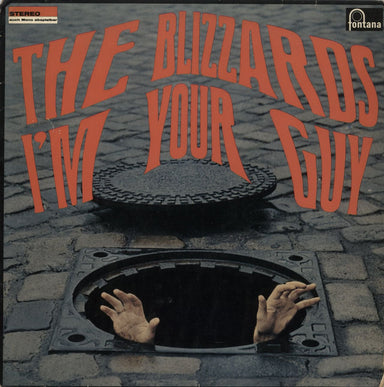 The Blizzards I'm Your Guy German Promo vinyl LP album (LP record) 885424TY