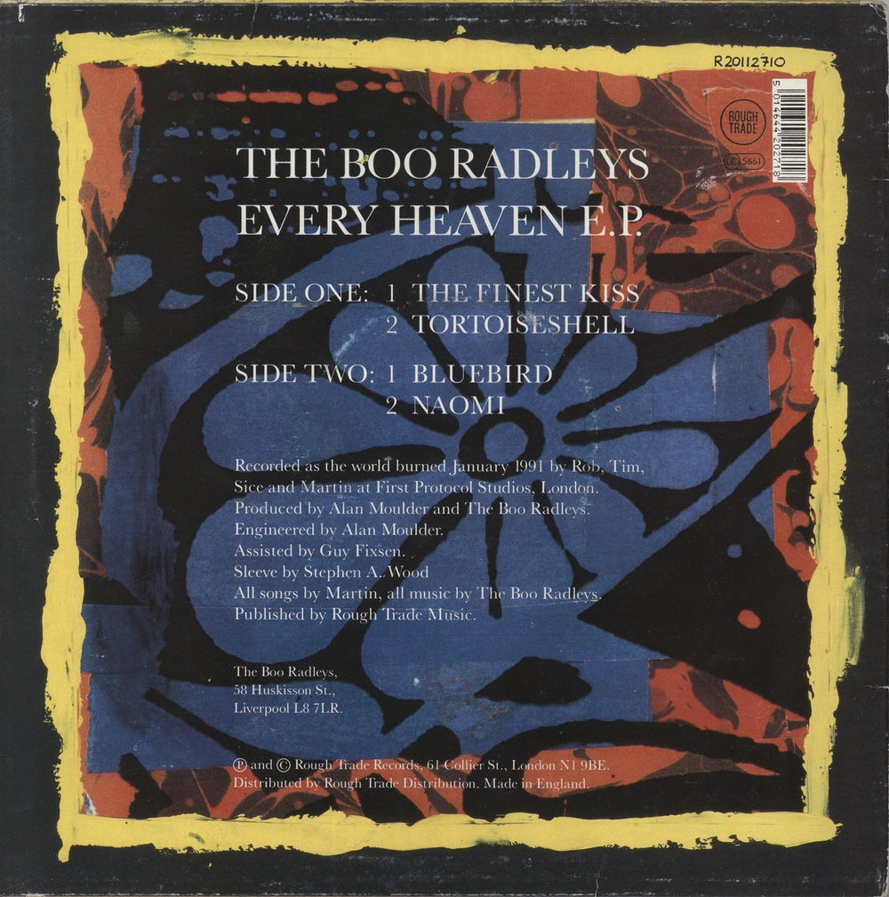 The Boo Radleys Every Heaven EP UK 12" vinyl single (12 inch record / Maxi-single) 5014644202718