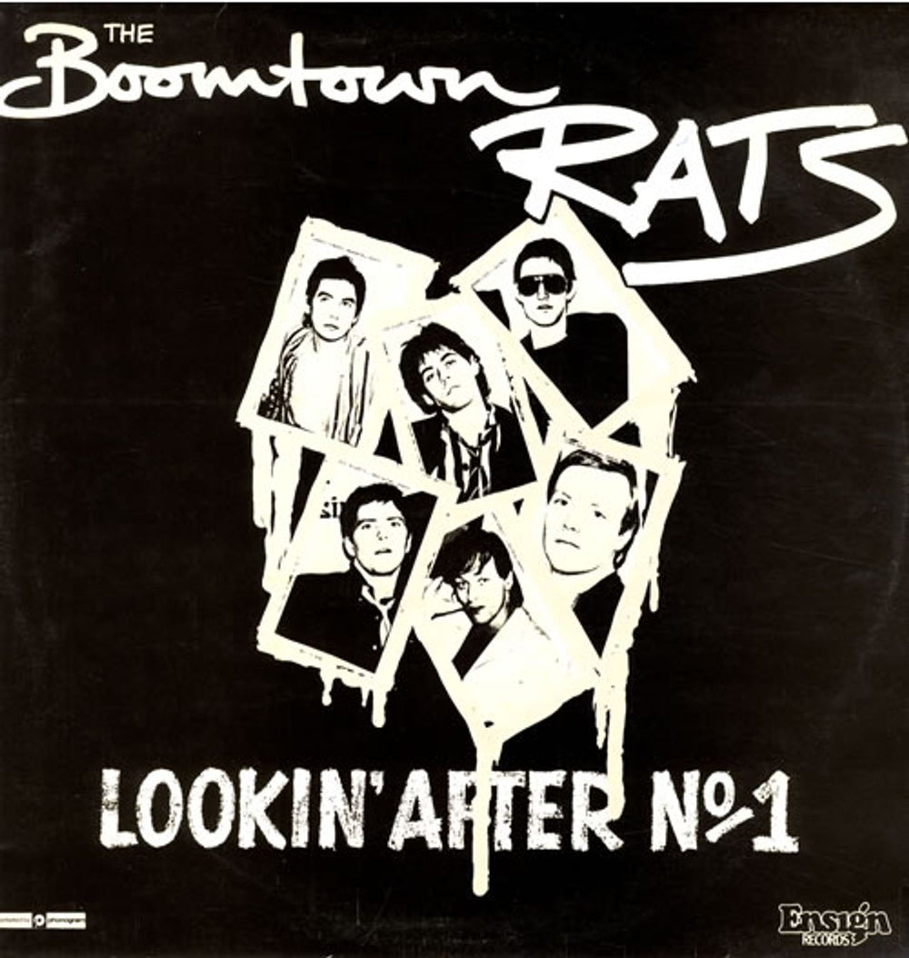 The Boomtown Rats Lookin' After No 1 - P/S - EX UK 12" vinyl single (12 inch record / Maxi-single) ENY4