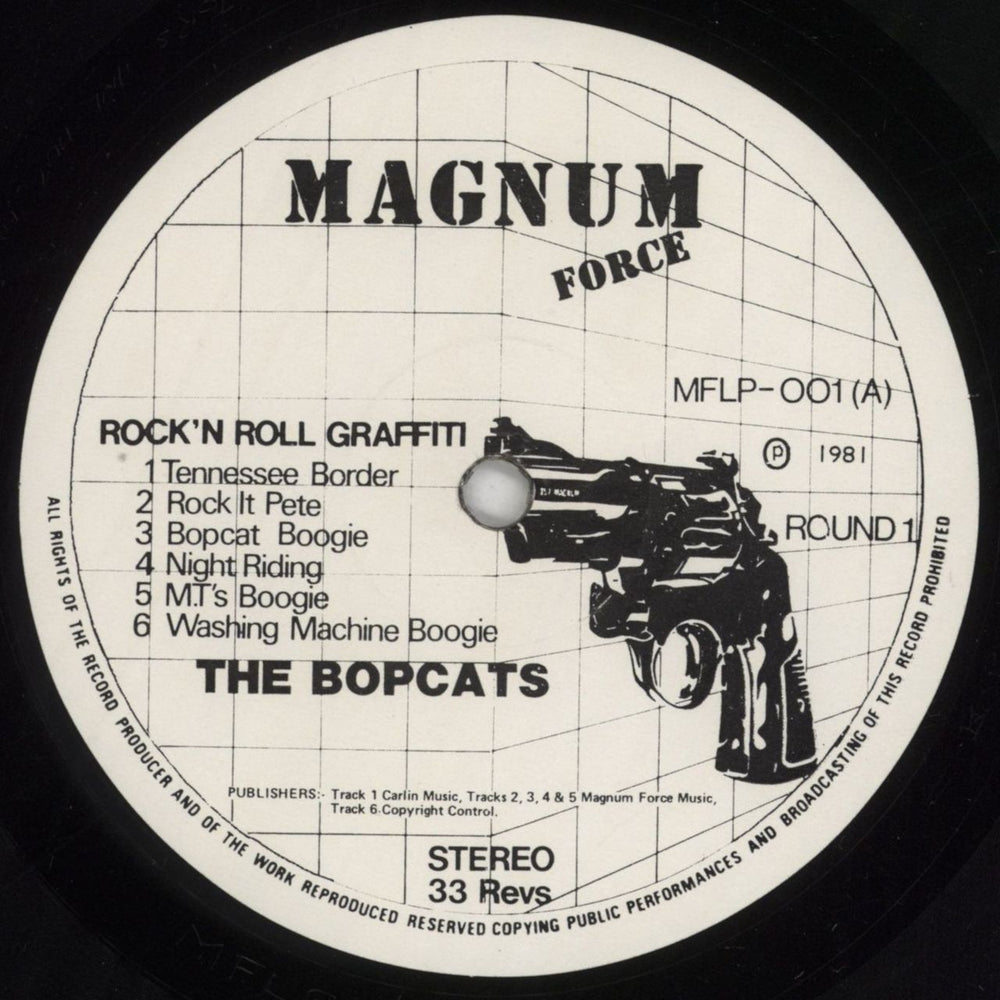 The Bopcats Rock N Roll Graffiti UK vinyl LP album (LP record) BOPLPRO488317