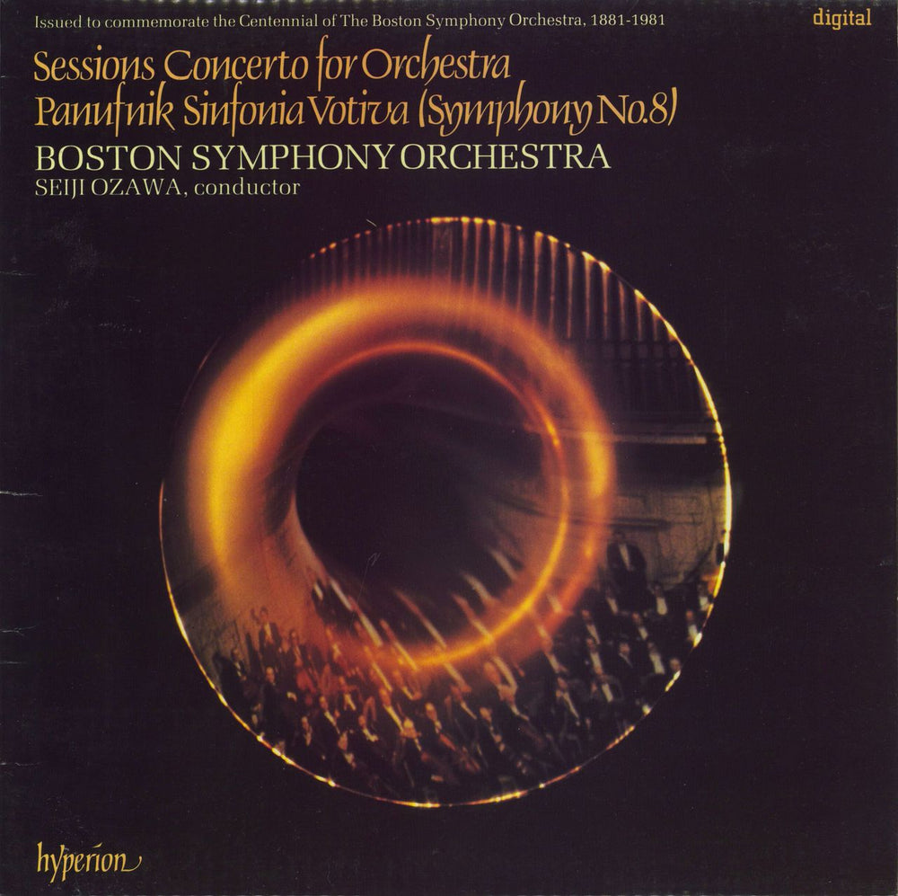 The Boston Symphony Orchestra Sessions: Concerto For Orchestra / Panufnik: Sinfonia Votiva (Symphony No. 8) UK vinyl LP album (LP record) A66050