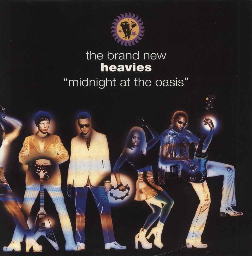 The Brand New Heavies Midnight At The Oasis UK 12" vinyl single (12 inch record / Maxi-single) BNHX5