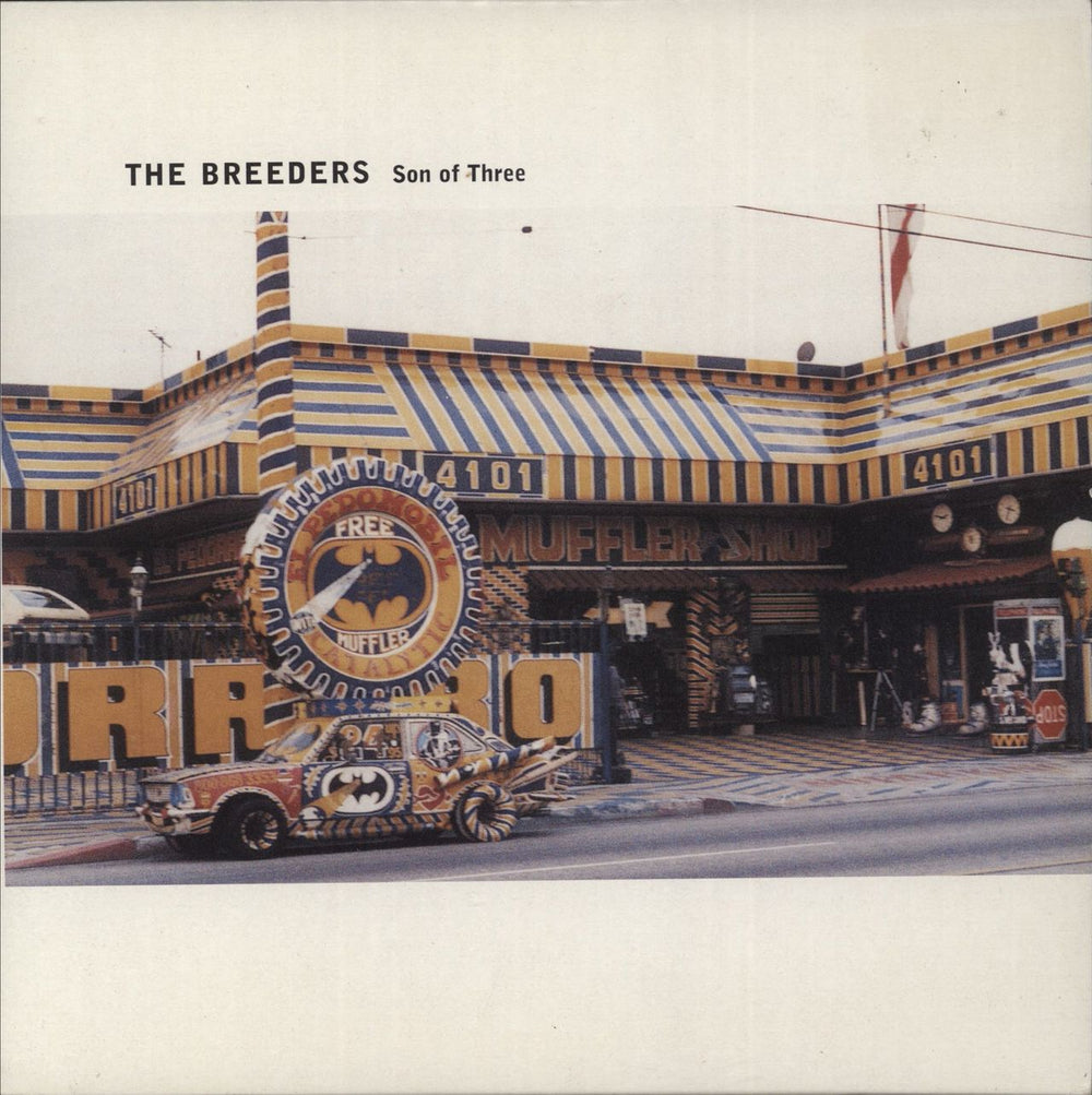 The Breeders Son Of Three UK 7" vinyl single (7 inch record / 45) AD2213