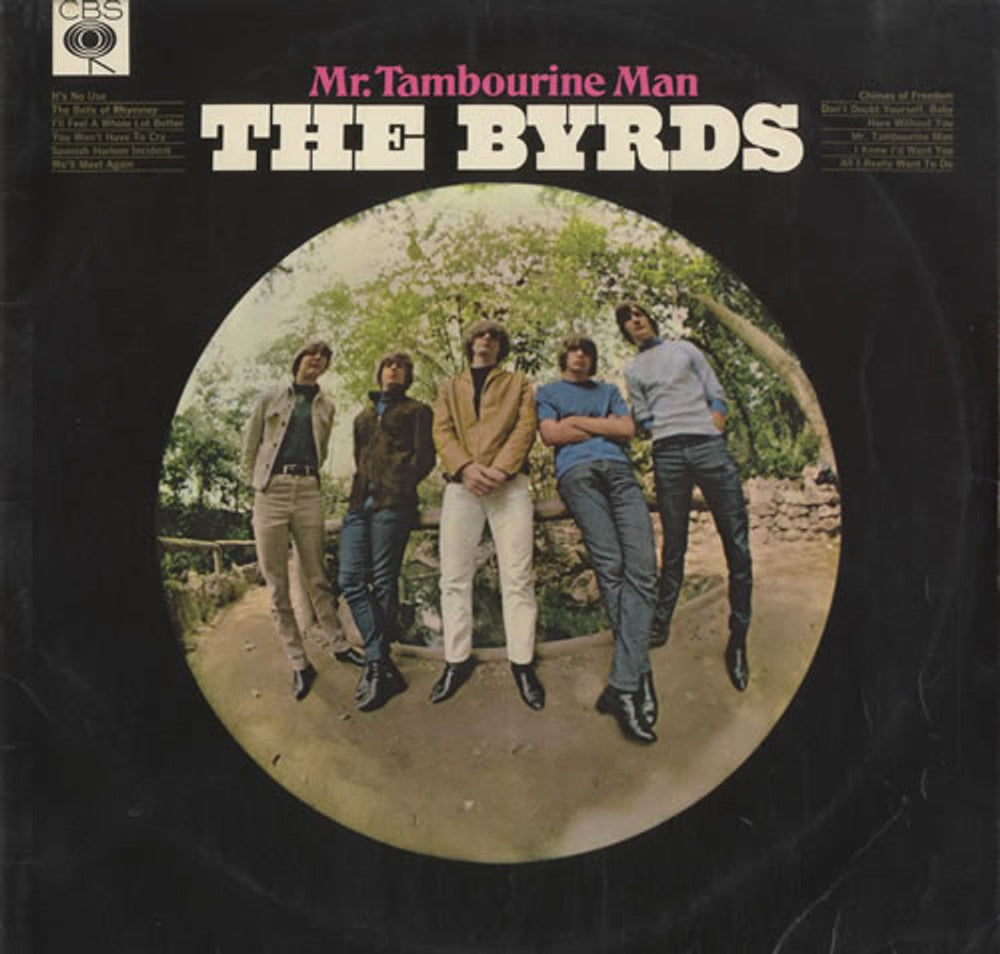 The Byrds Mr Tambourine Man - 1st UK vinyl LP album (LP record) BPG62571