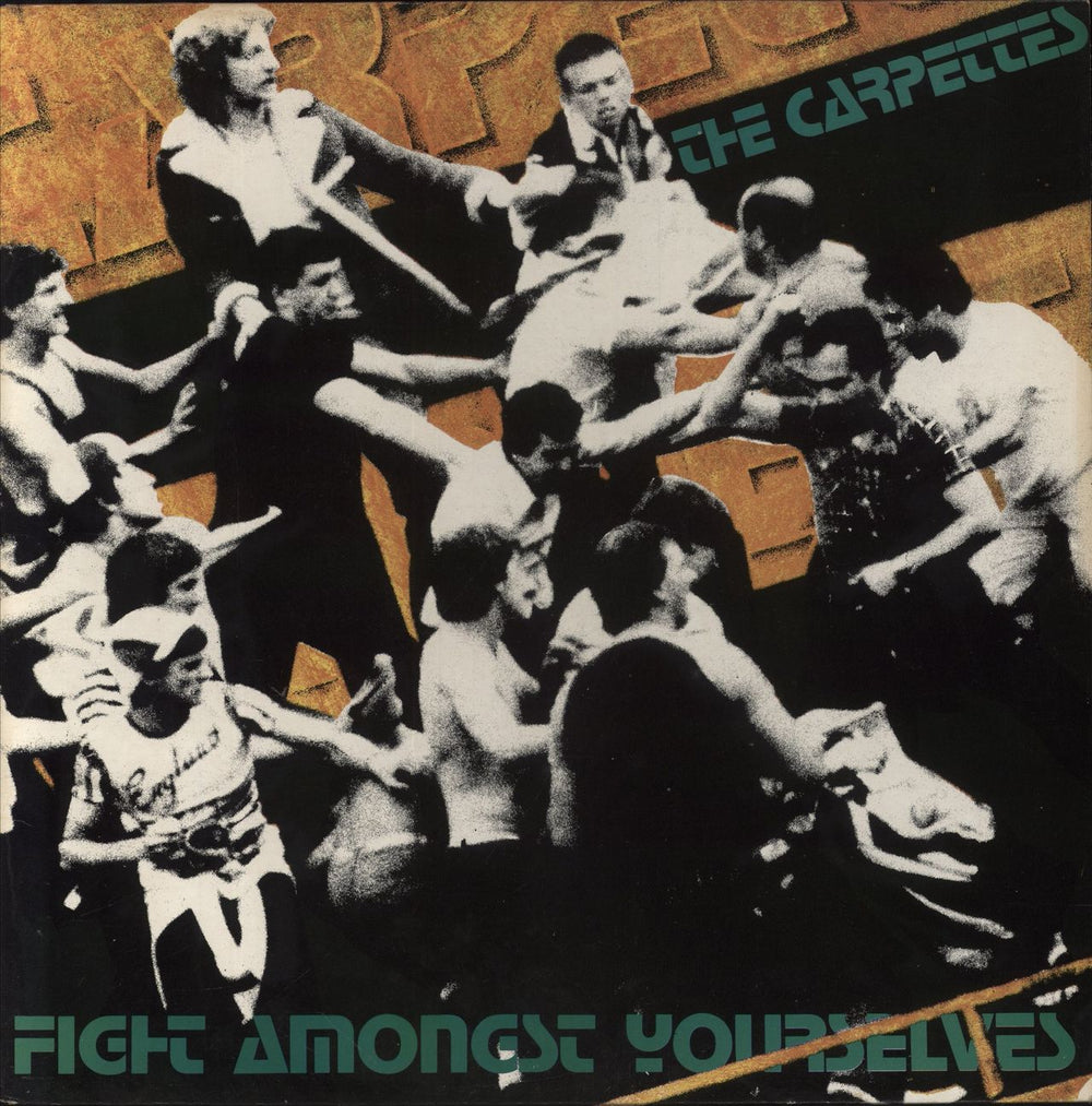 The Carpettes Fight Amongst Yourselves UK vinyl LP album (LP record) BEGA21