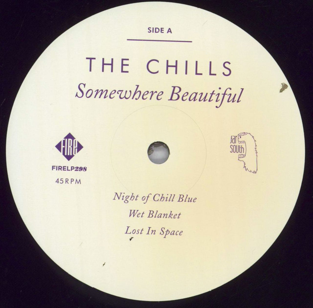 The Chills Somewhere Beautiful UK 3-LP vinyl record set (Triple LP Album) TDH3LSO831270