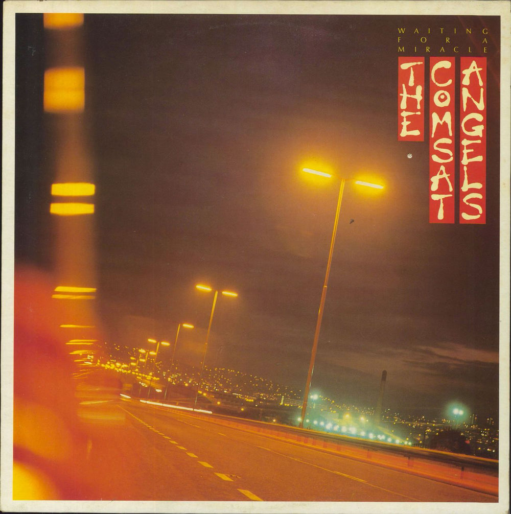 The Comsat Angels Waiting For A Miracle - EX UK vinyl LP album (LP record) 2383578