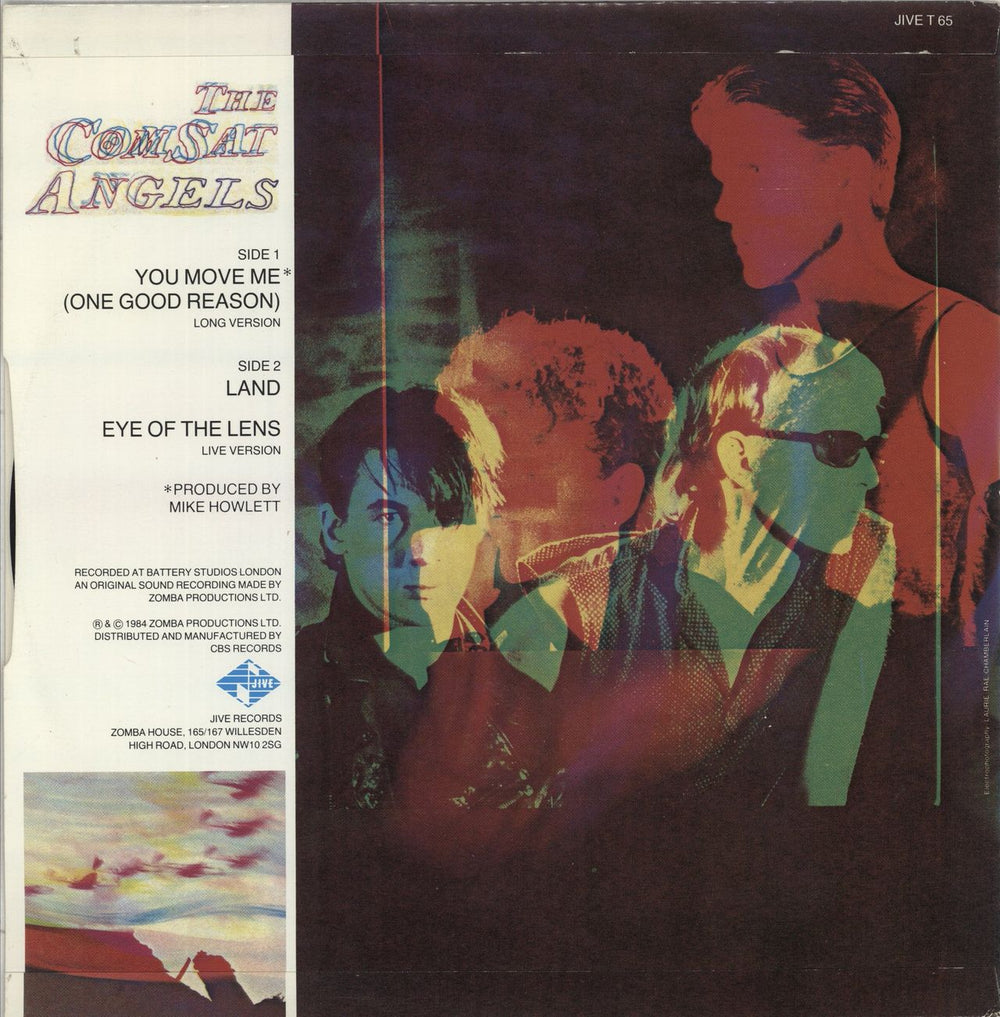 The Comsat Angels You Move Me (One Good Reason) UK 12" vinyl single (12 inch record / Maxi-single)
