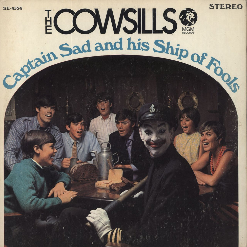 The Cowsills Captain Sad And His Ship Of Fools US vinyl LP album (LP record)