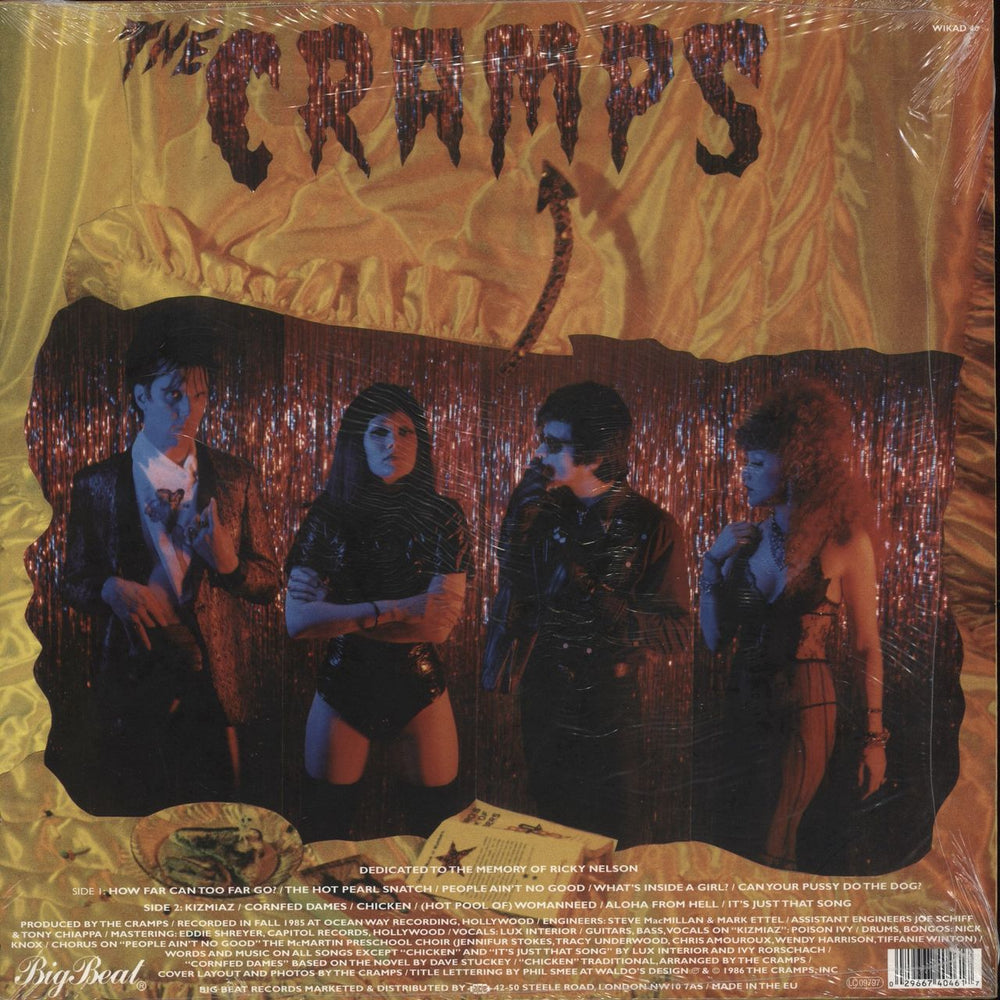 The Cramps A Date With Elvis - Sealed UK vinyl LP album (LP record) 029667404617