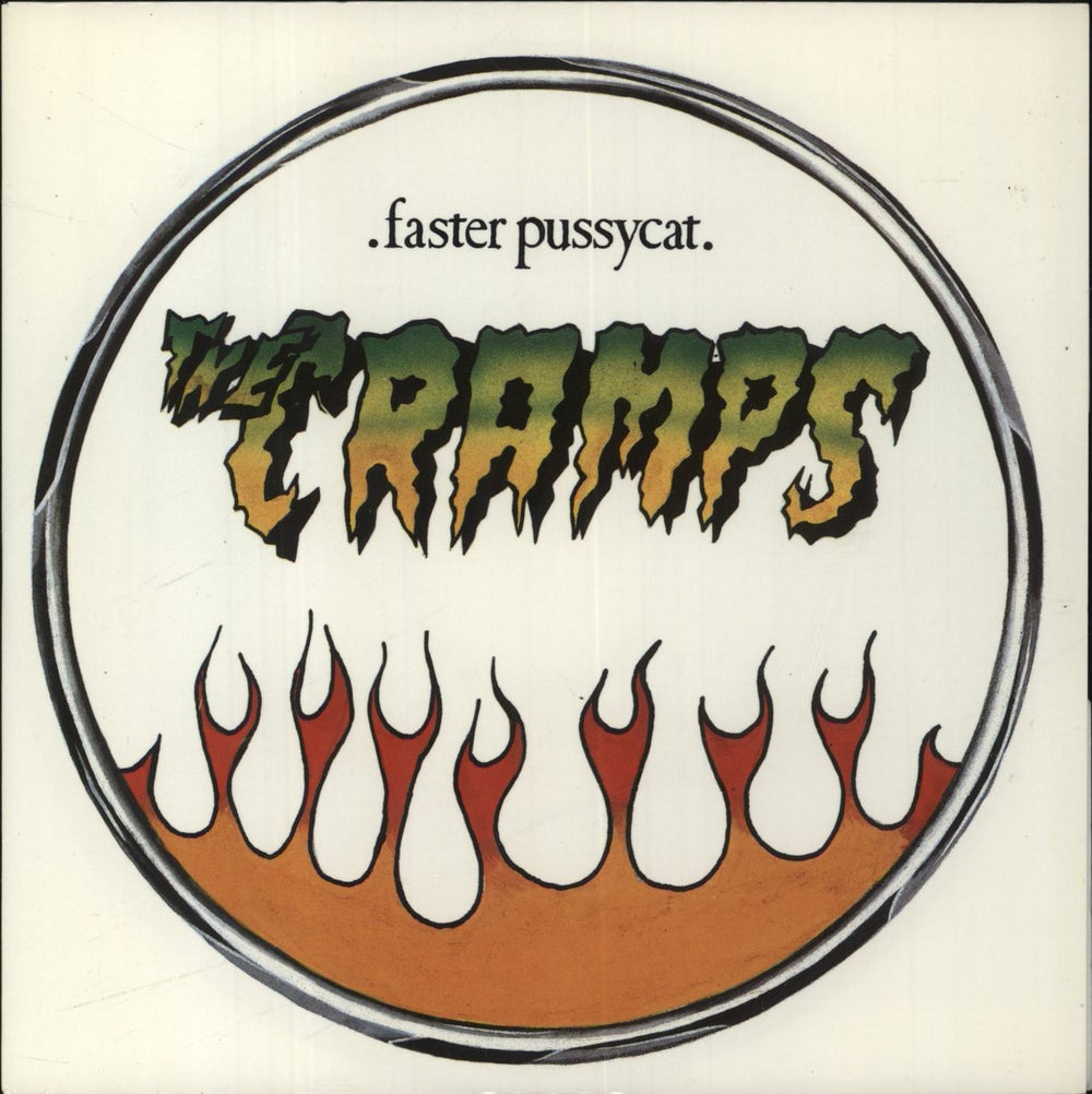 The Cramps Faster Pussycat French 7" vinyl single (7 inch record / 45) NEW28