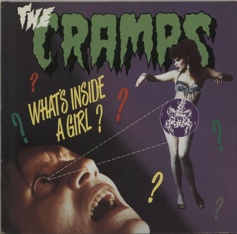 The Cramps What's Inside A Girl UK 12" vinyl single (12 inch record / Maxi-single) NST115