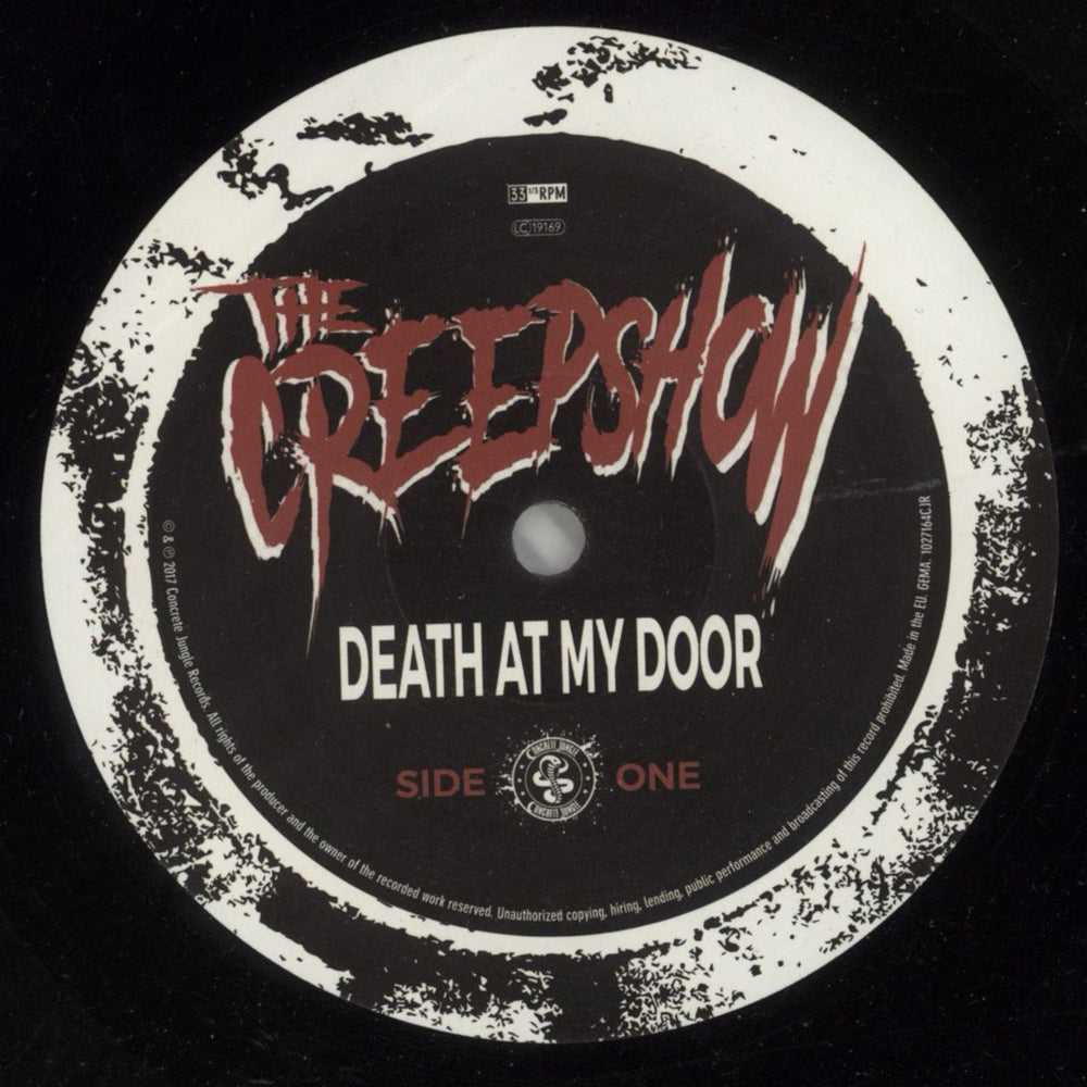 The Creepshow Death At My Door German vinyl LP album (LP record) 53KLPDE866896