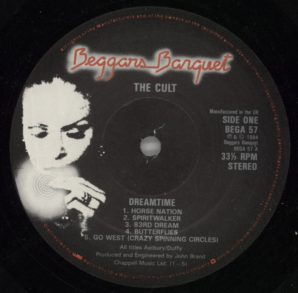 The Cult Dreamtime - EX UK vinyl LP album (LP record) CLTLPDR675049