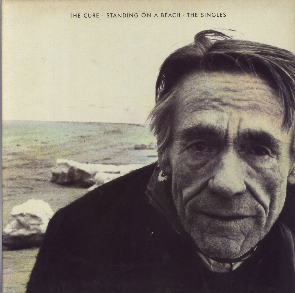 The Cure Standing On A Beach - EX UK vinyl LP album (LP record) FIXH12