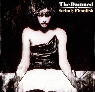 The Damned Grimly Fiendish UK 12" vinyl single (12 inch record / Maxi-single) GRIMT1