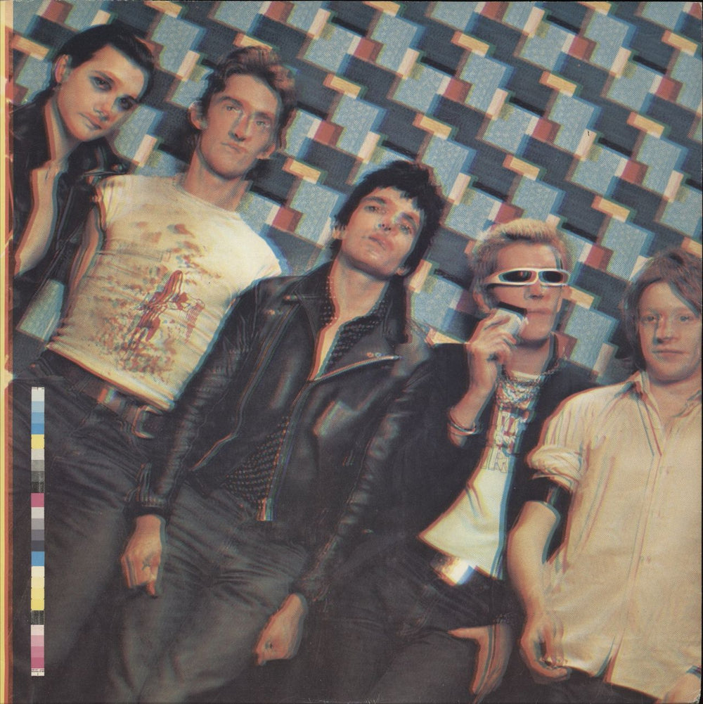 The Damned Music For Pleasure - 1st - EX UK vinyl LP album (LP record)