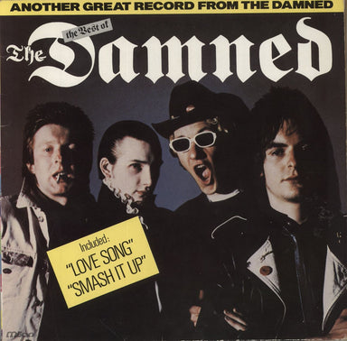 The Damned The Best Of The Damned French vinyl LP album (LP record) A120173