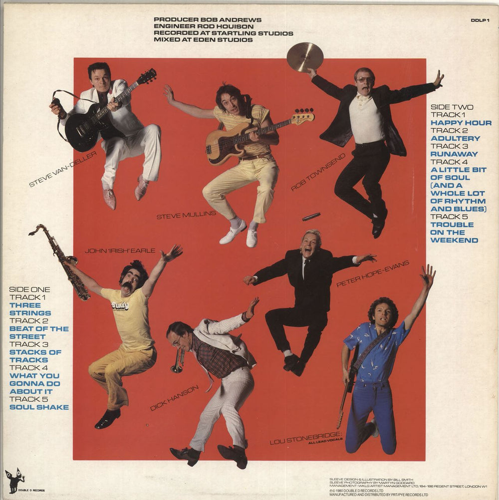 The Dance Band Fancy Footwork UK vinyl LP album (LP record)