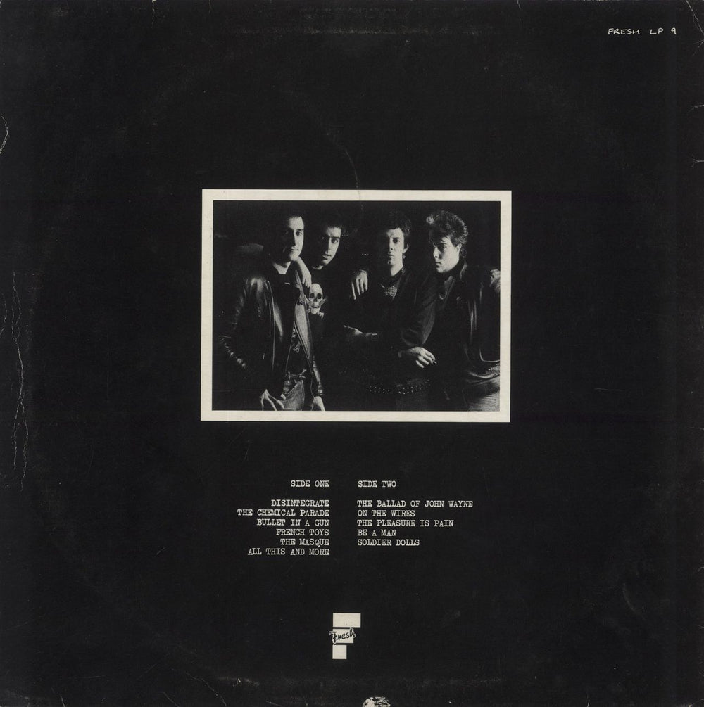 The Dark Chemical Warfare UK vinyl LP album (LP record)