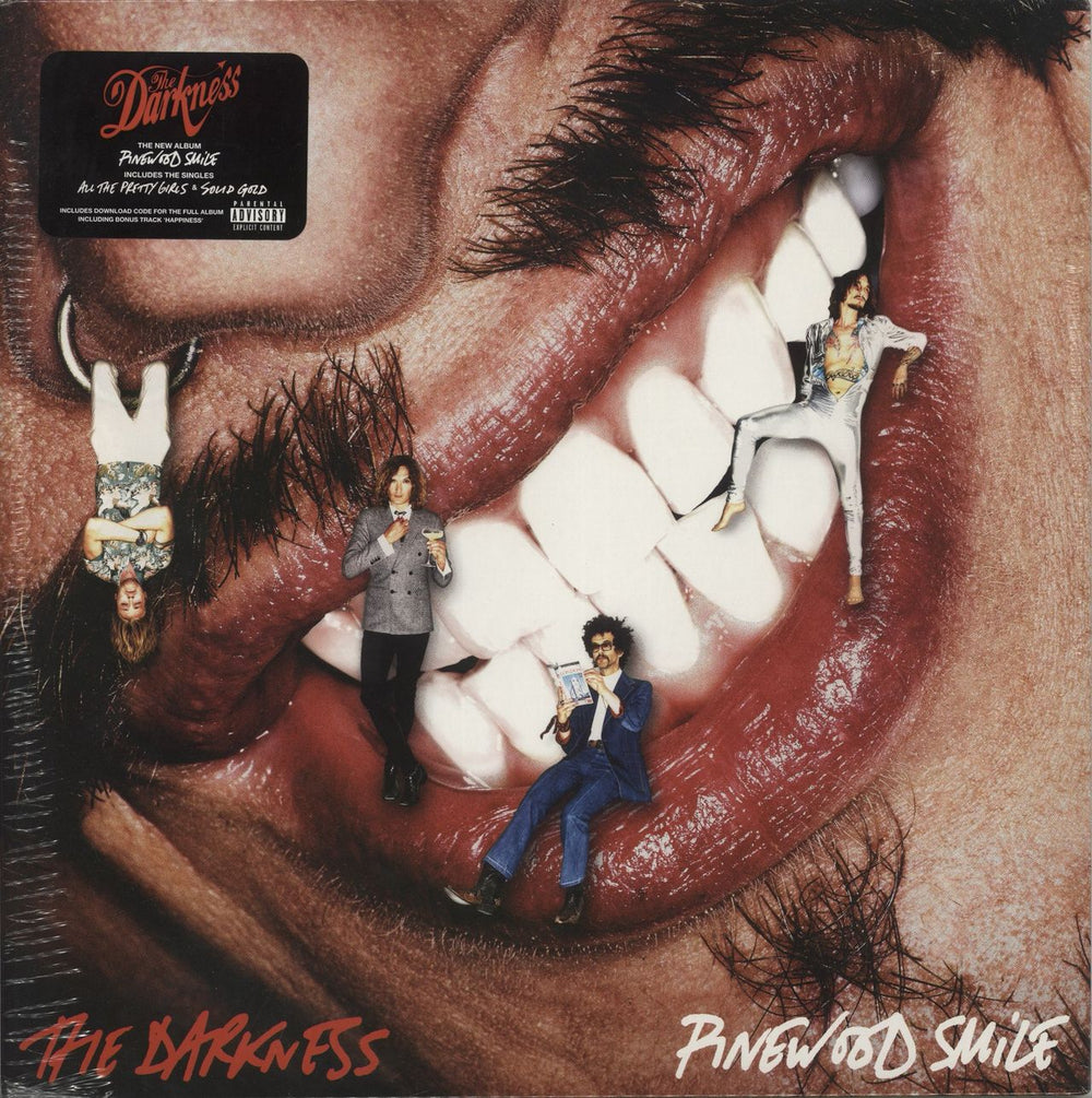 The Darkness Pinewood Smile - Sealed UK vinyl LP album (LP record) COOKLP675