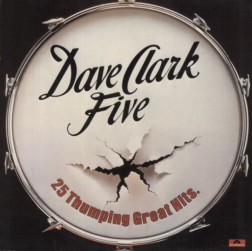 The Dave Clark Five 25 Thumping Great Hits UK vinyl LP album (LP record) POLTV7