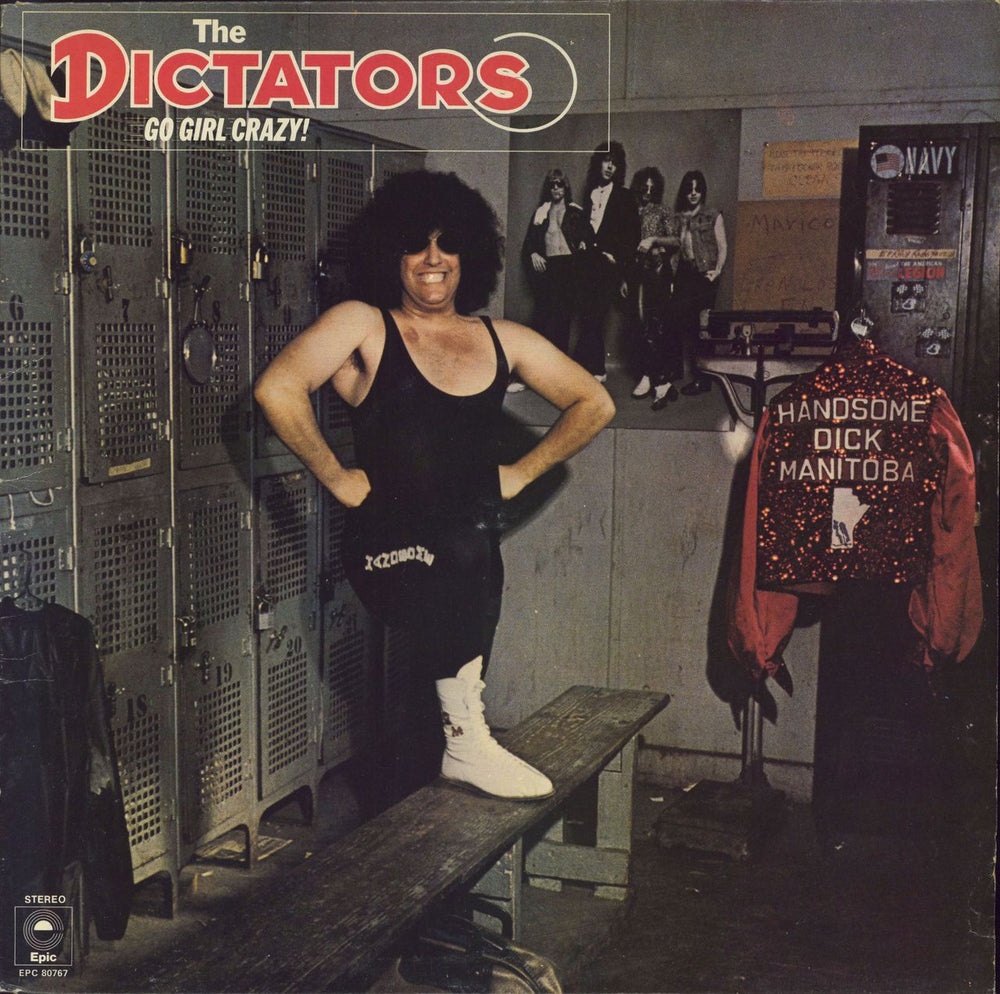 The Dictators Go Girl Crazy! UK vinyl LP album (LP record) EPC80767