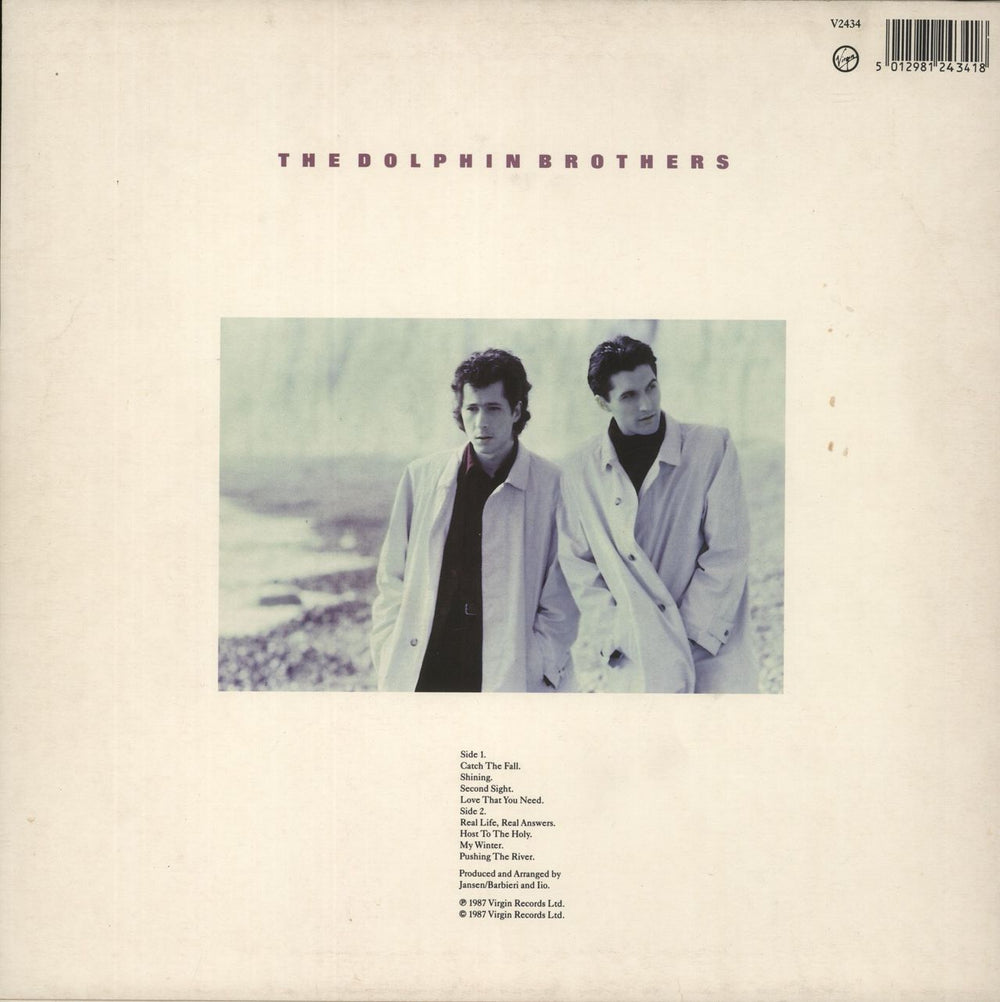 The Dolphin Brothers Catch The Fall - Matt Sleeve - EX UK vinyl LP album (LP record) 5012981243418