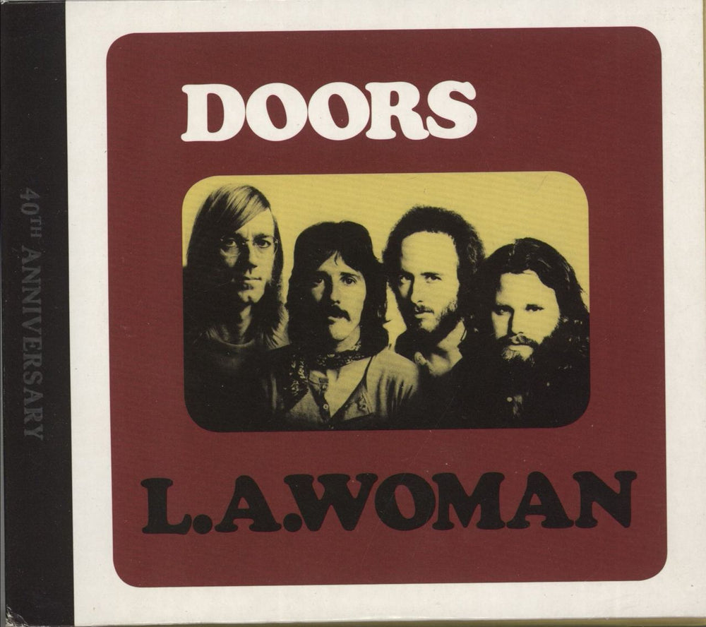 The Doors L.A. Woman - 40th Anniversary Edition UK 2 CD album set (Double CD) 8122-79755-1