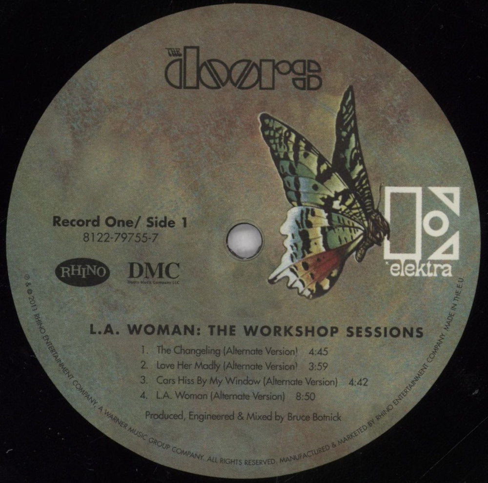 The Doors L.A. Woman: The Workshop Sessions - 180gm Vinyl UK 2-LP vinyl record set (Double LP Album) DOR2LLA837869