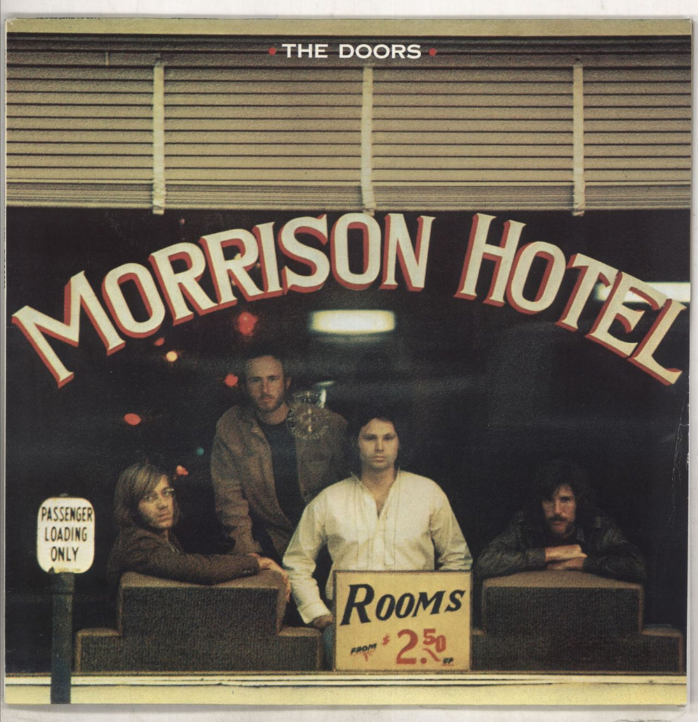 The Doors Morrison Hotel - grey label German vinyl LP album (LP record) 42080