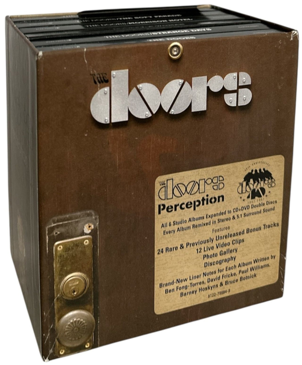 The Doors Perception - Box with Sticker UK CD Album Box Set 8122799848