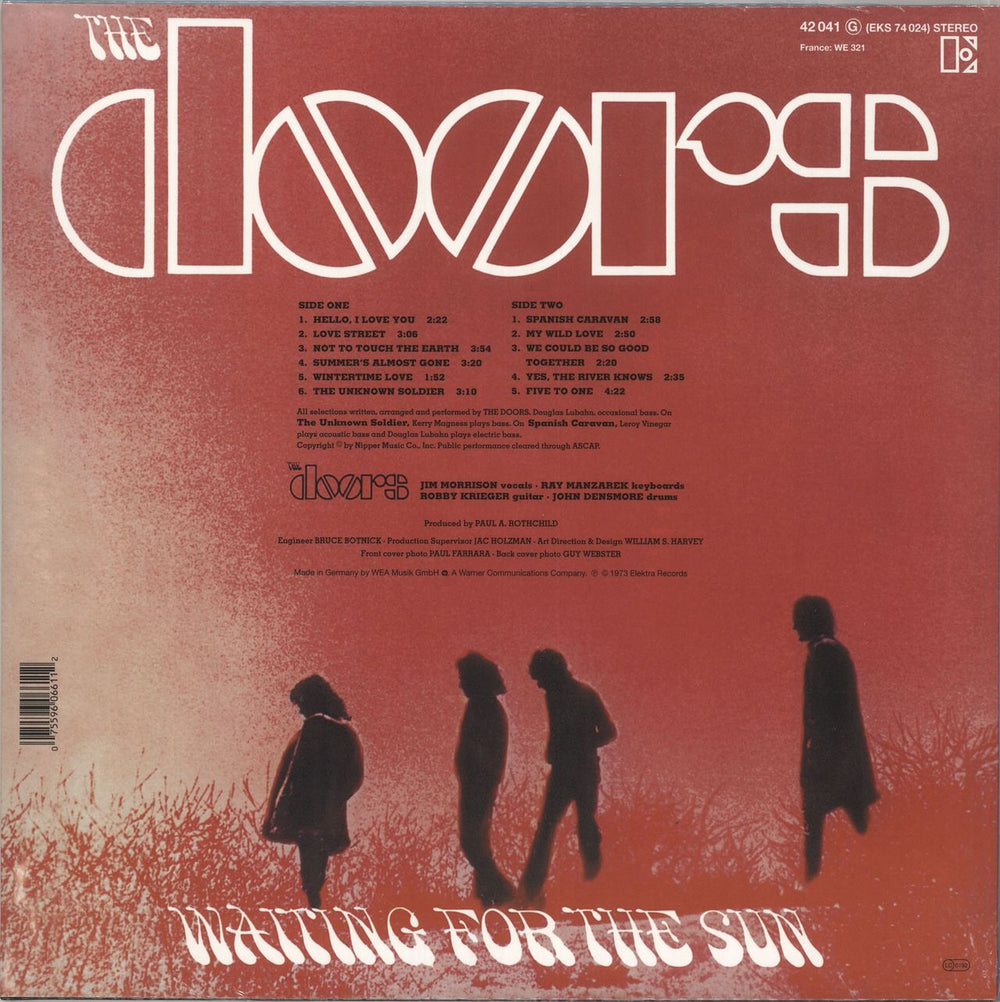 The Doors Waiting For The Sun - 180gm - Sealed German vinyl LP album (LP record) DORLPWA429402