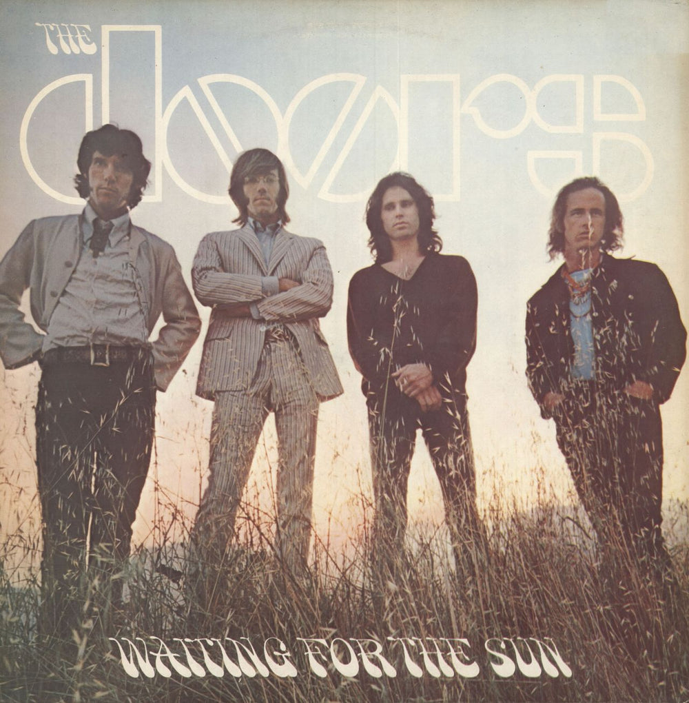 The Doors Waiting For The Sun - butterfly label UK vinyl LP album (LP record) K42041