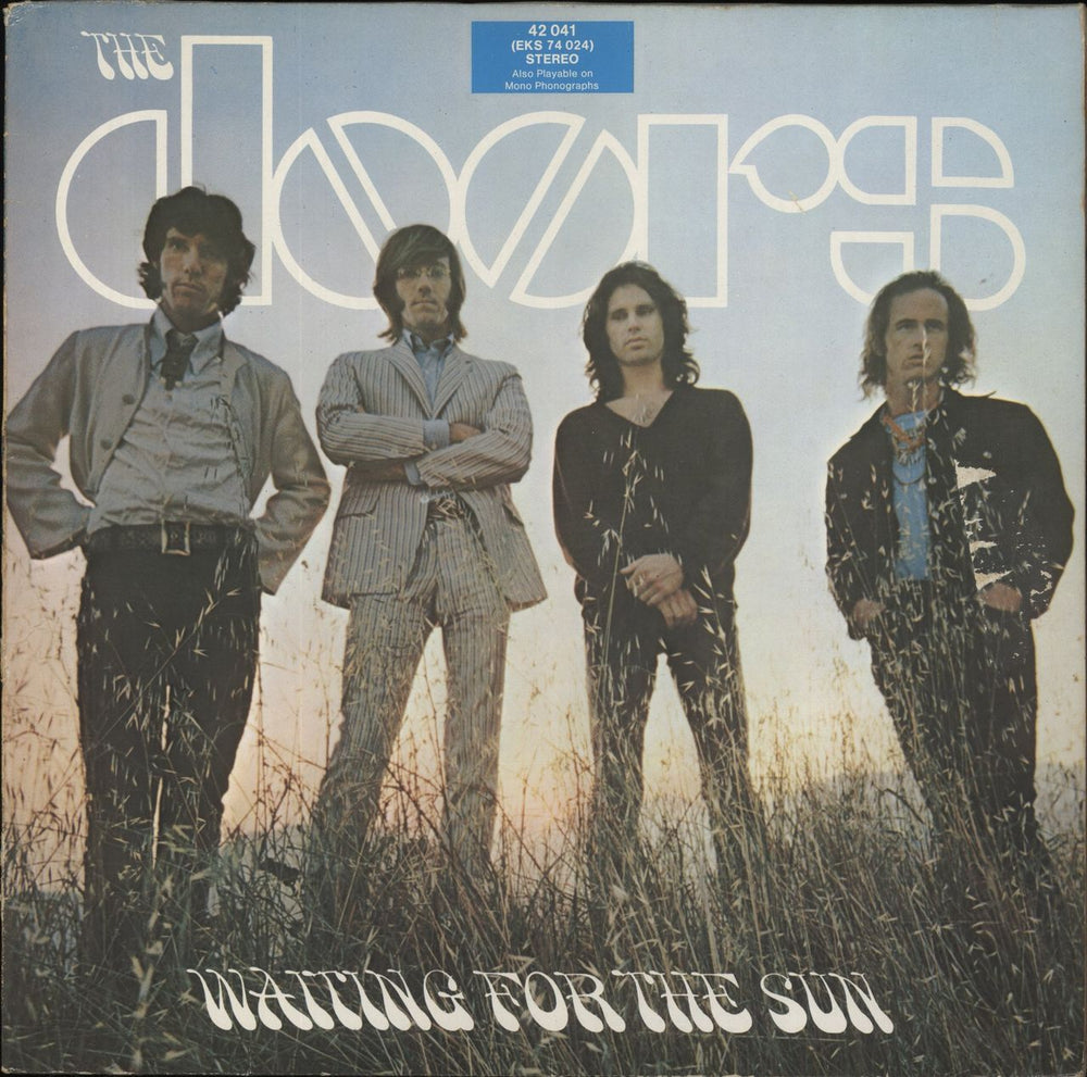 The Doors Waiting For The Sun German vinyl LP album (LP record) 42041