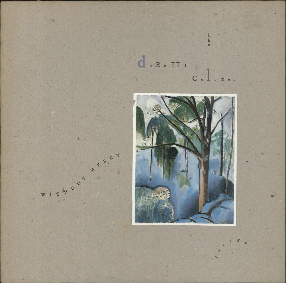 The Durutti Column Without Mercy UK vinyl LP album (LP record) FACT84