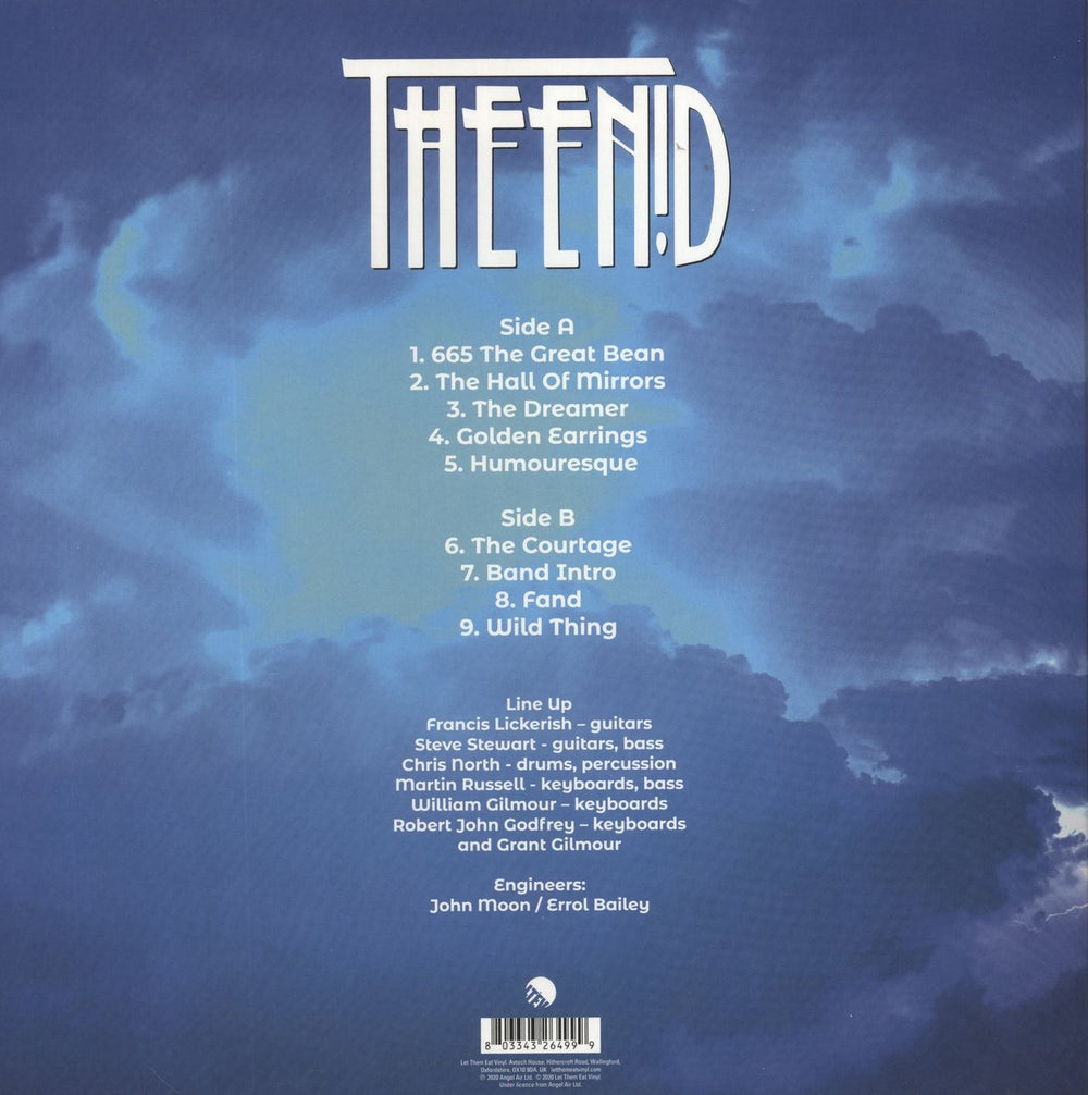 The Enid Live at Loughborough Hall, 1980 UK vinyl LP album (LP record) 803343264999