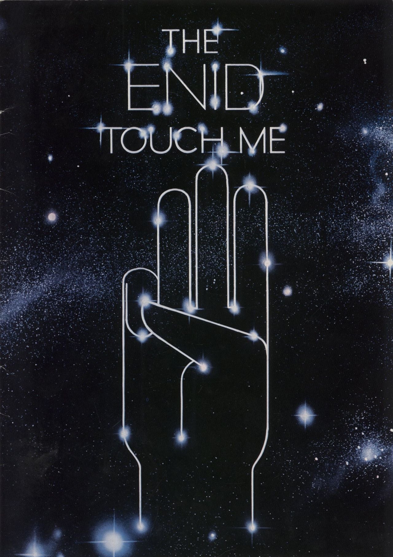 The Enid Touch Me + Ticket UK tour programme TOUR PROGRAMME