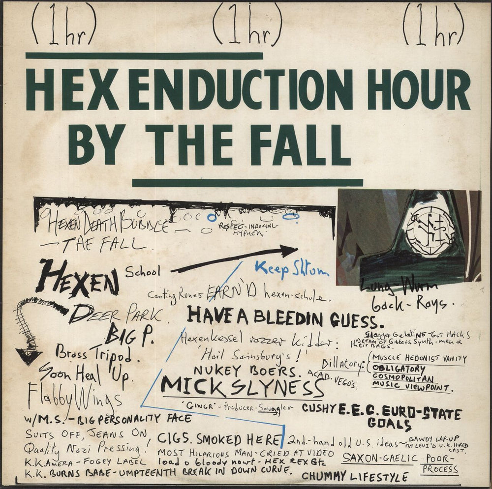 The Fall Hex Enduction Hour UK vinyl LP album (LP record) KAM005