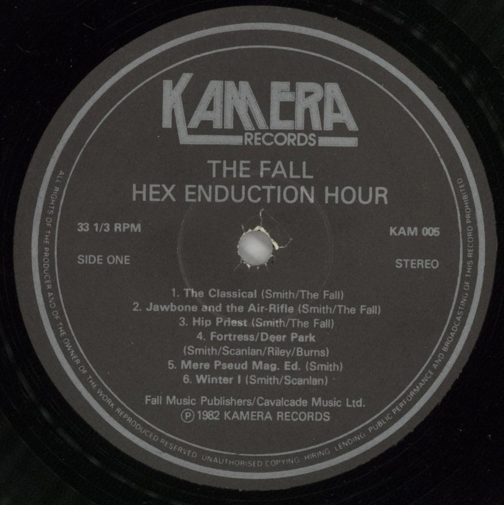 The Fall Hex Enduction Hour - VG+ UK vinyl LP album (LP record) FLLLPHE866023