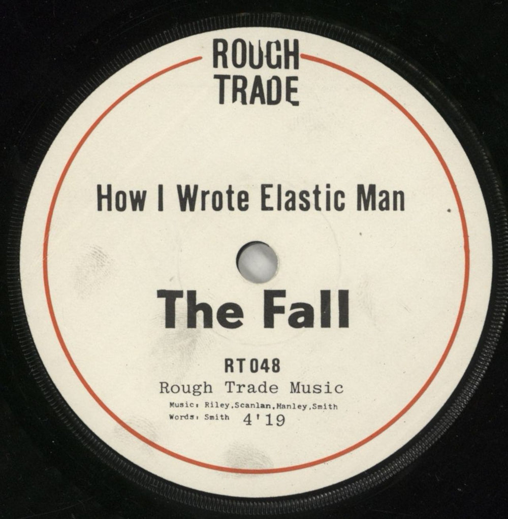 The Fall How I Wrote Elastic Man - EX UK 7" vinyl single (7 inch record / 45) FLL07HO710973