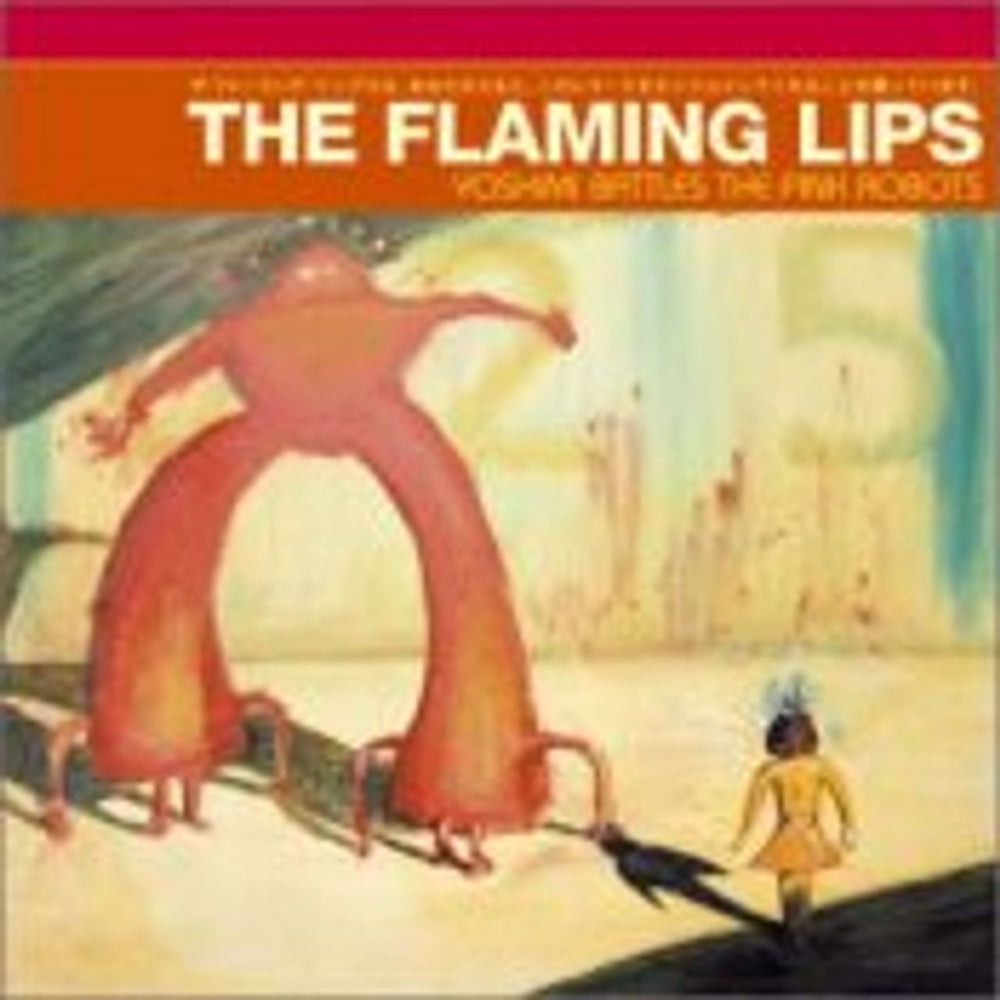 The Flaming Lips Yoshimi Battles The Pink Robots UK CD album (CDLP) F-LCDYO218221