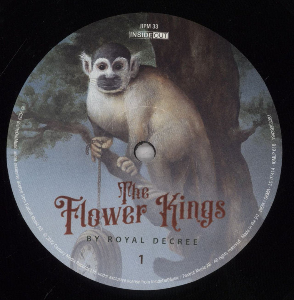The Flower Kings By Royal Decree UK Vinyl Box Set KN2VXBY841053