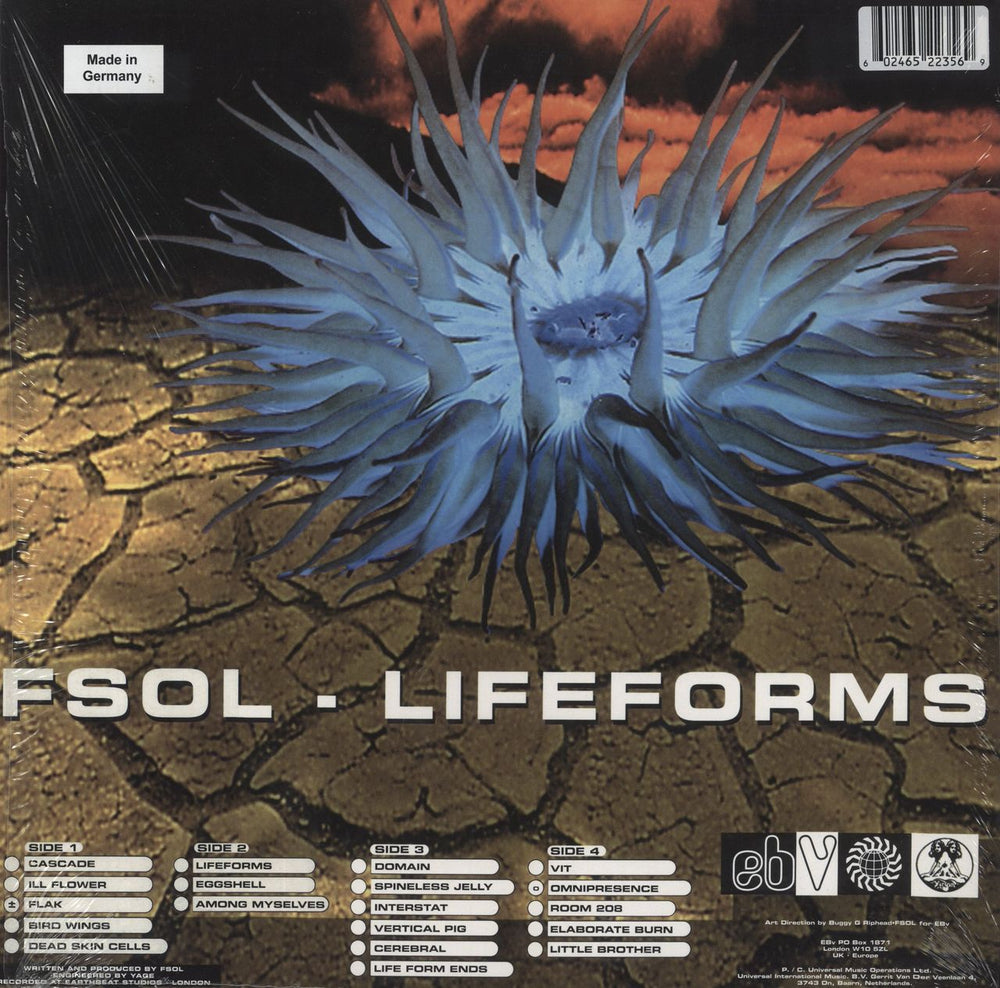 The Future Sound Of London Lifeforms - 180gram Green Vinyl + Shrink UK 2-LP vinyl record set (Double LP Album) 602465223569