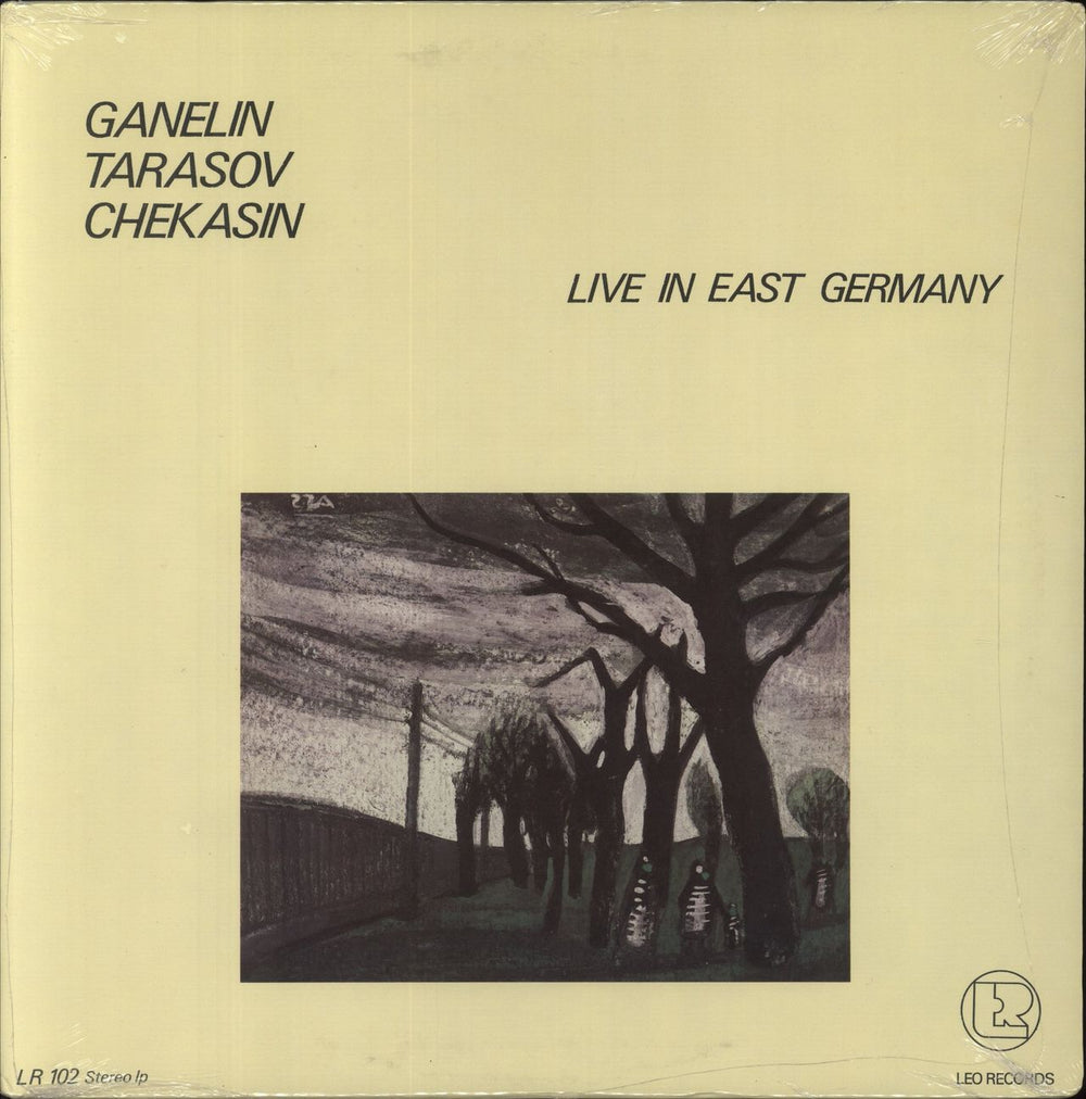 The Ganelin Trio Live In East Germany - Sealed US vinyl LP album (LP record) LR102