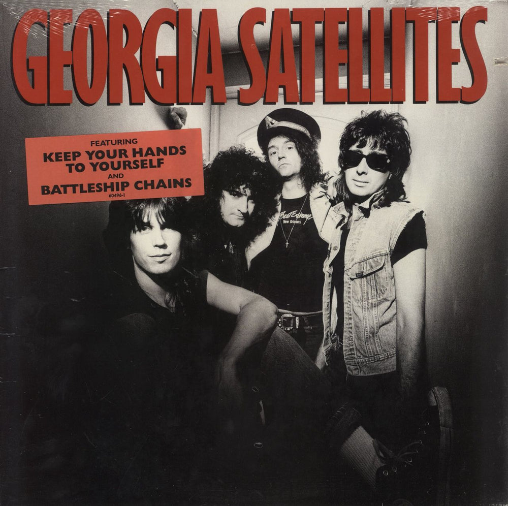 The Georgia Satellites Georgia Satellites - Sealed + Hype Sticker US vinyl LP album (LP record) 960496-1