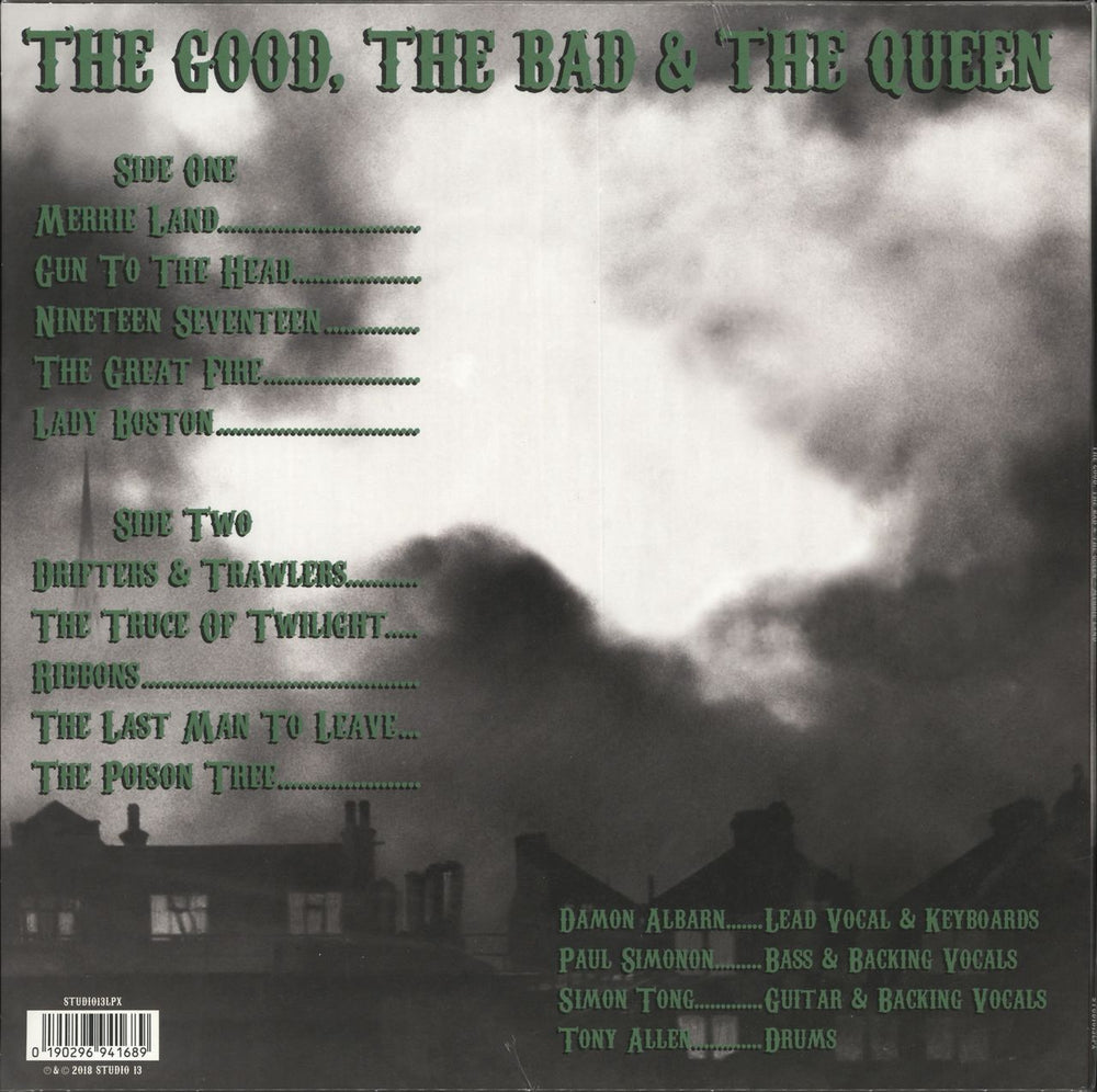 The Good, The Bad And The Queen Merrie Land - 180gram Green Vinyl - Sealed UK vinyl LP album (LP record) 190296941689